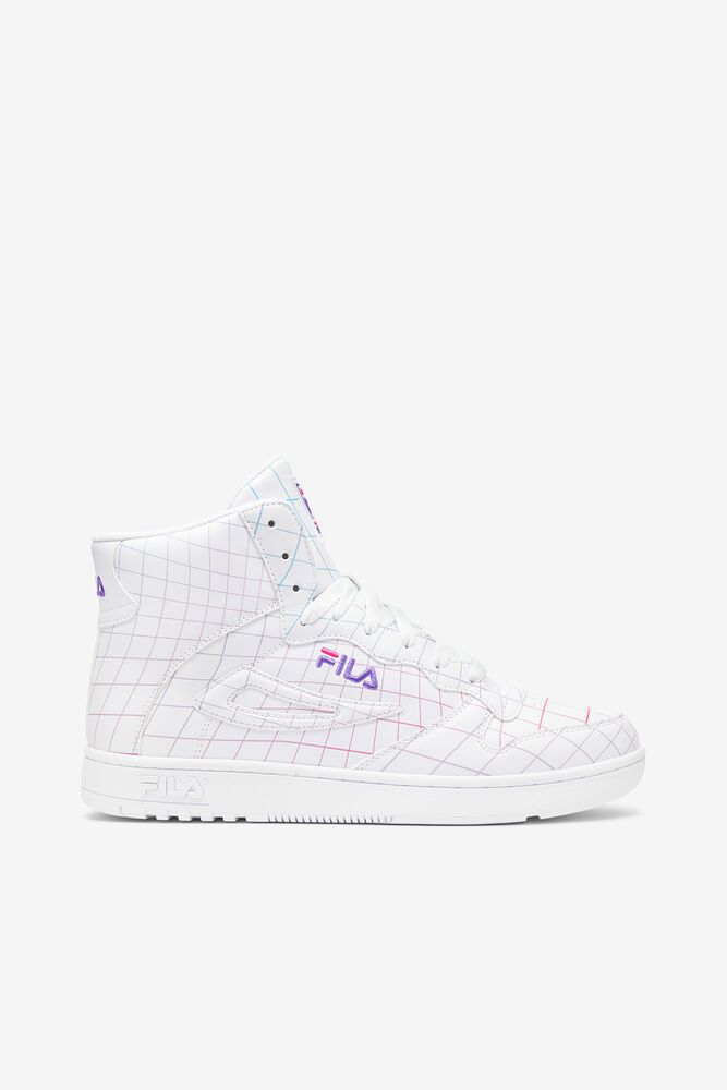 Fila Fx-dsx Mid Trainers White - Womens - 01867TDXY